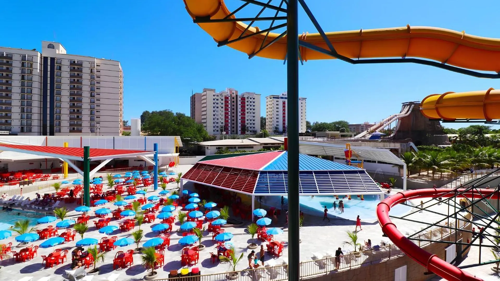 Spazzio Diroma - Acesso Gratuito Ao Acqua Park E Splash Caldas Novas Apartament